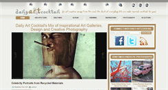 Desktop Screenshot of dailyartcocktail.com